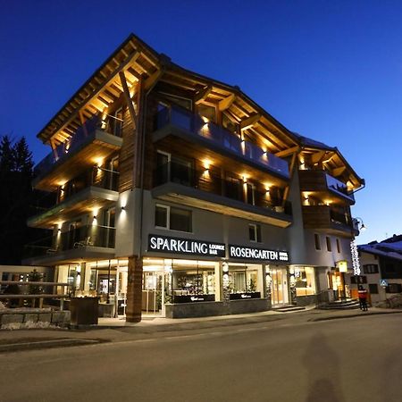 Hotel Rosengarten Madonna di Campiglio Bagian luar foto