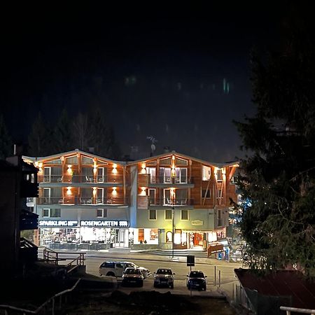 Hotel Rosengarten Madonna di Campiglio Bagian luar foto